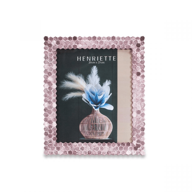 Henriette – Cornice Esagoni Rosè