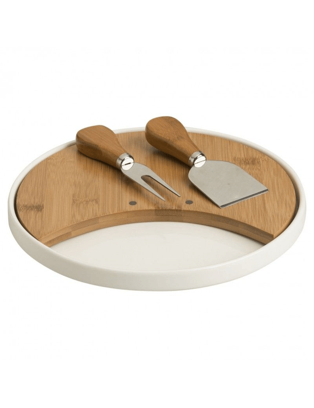 Brandani - Tagliere Porcellana & Bamboo