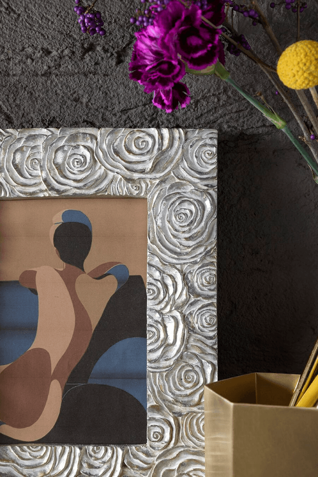 Henriette – Cornice Damasco Oro