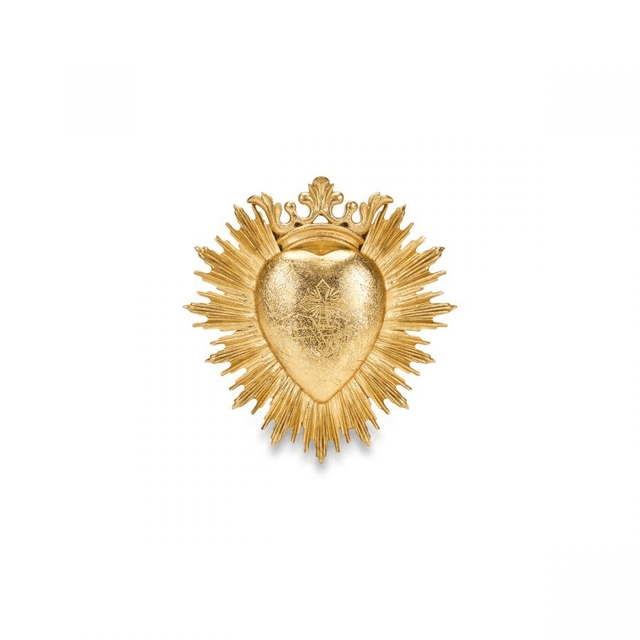 Henriette – Decorazione Heart Oro 17x18,5cm