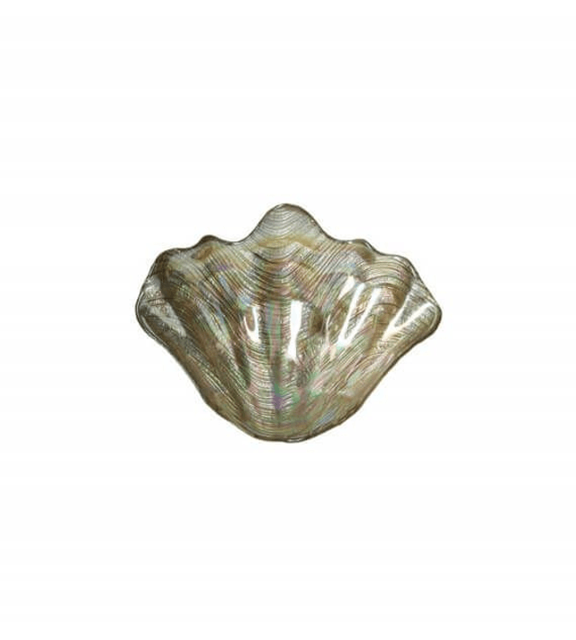 Brandani - Riflessi Vassoietto Conchiglia Champagne Vetro