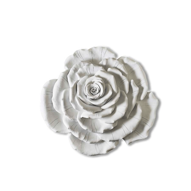 Henriette – Decorazione Muro Bianca Fiore Rosa 