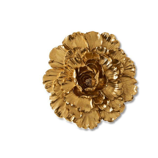 Henriette – Decorazione Muro Oro Peonia
