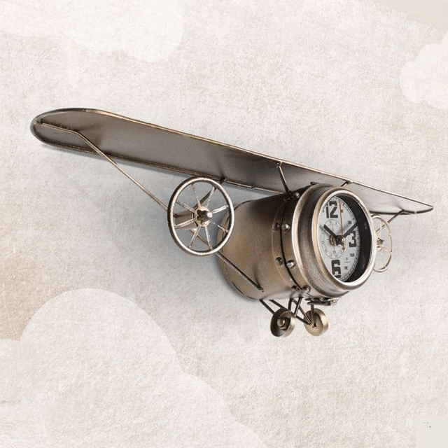 Lowell - Orologio da Parete Aeroplano Metallo