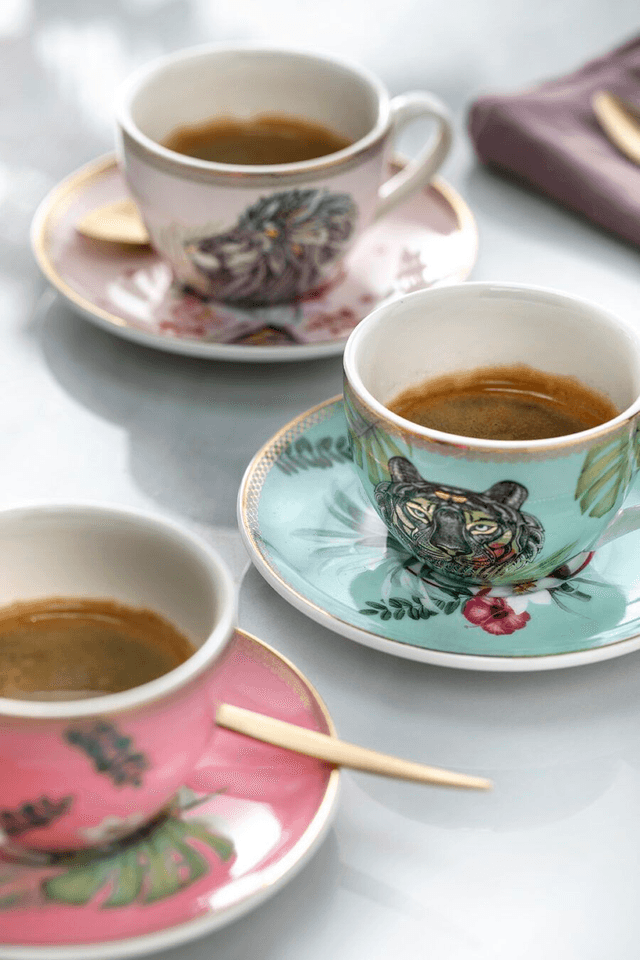 Henriette – Set 6 Tazze Caffè C/P