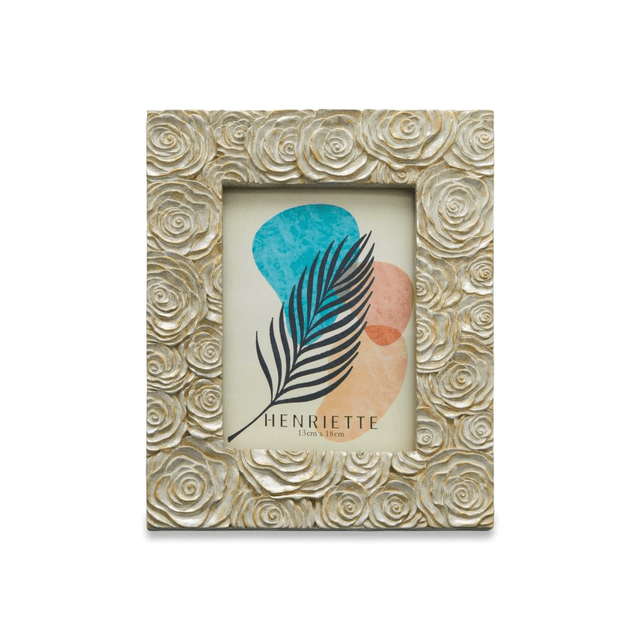 Henriette – Cornice Damasco Oro