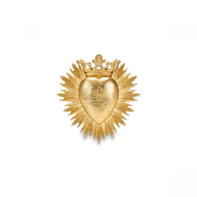 Henriette – Decorazione Heart Oro 17x18,5cm