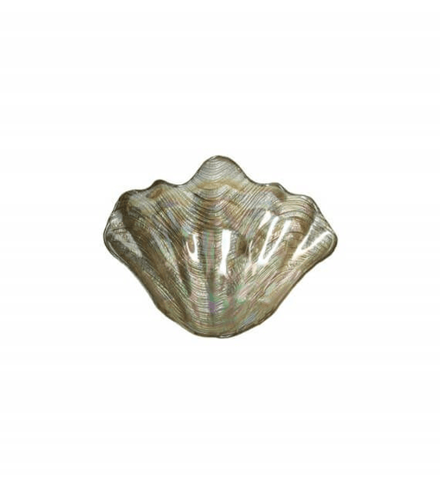 Brandani - Riflessi Vassoietto Conchiglia Champagne Vetro