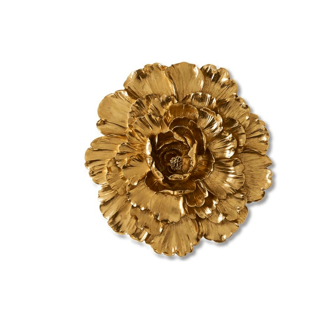 Henriette – Decorazione Muro Oro Peonia