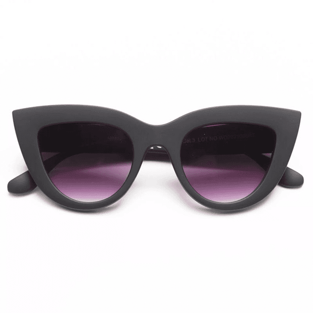 Okkia - Occhiali da Sole Mod. CLAUDIA Big Cat Eye B/K