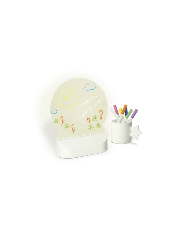 Brandani - Lavagna Led Usb con Pennarelli