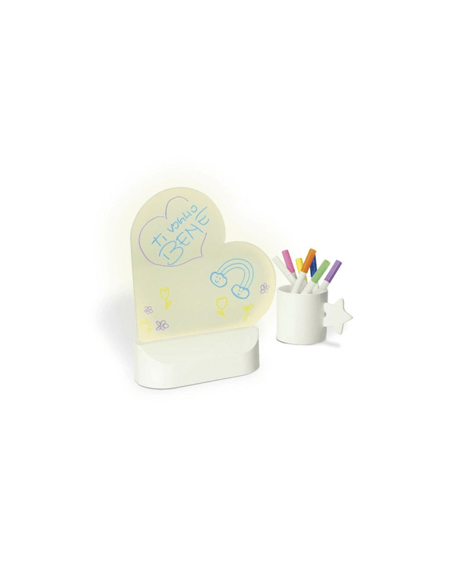 Brandani - Lavagna Led Usb con Pennarelli